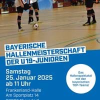 Bayerische U19 Hallenmeisterschaft 2025