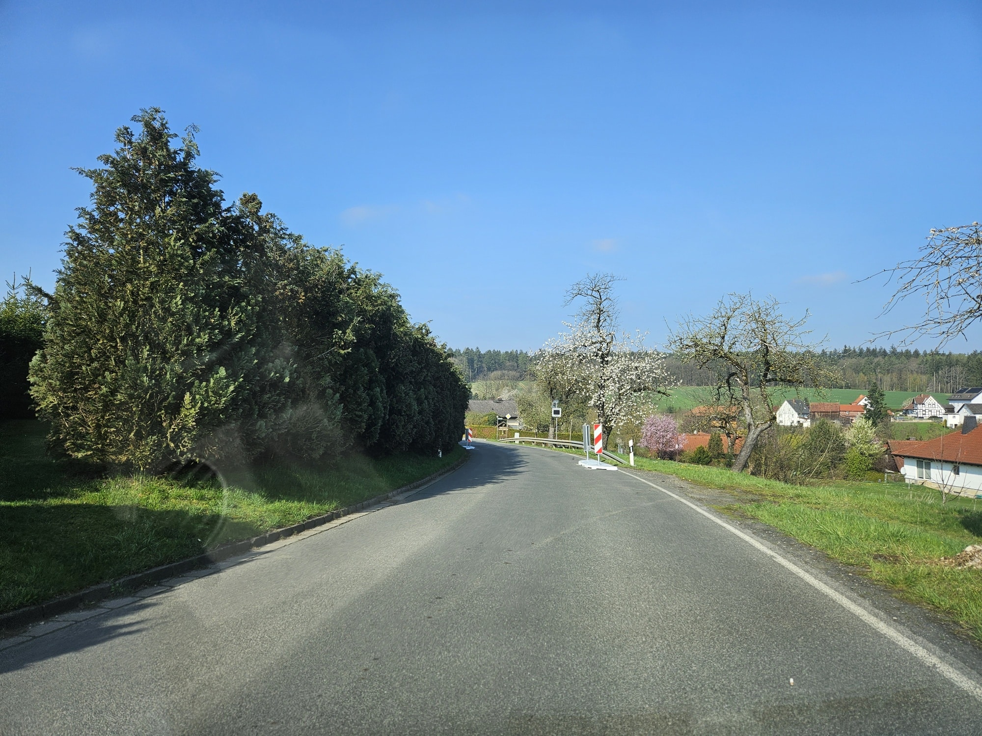 Verkehrsberuhigungsinsel Oberfüllbach