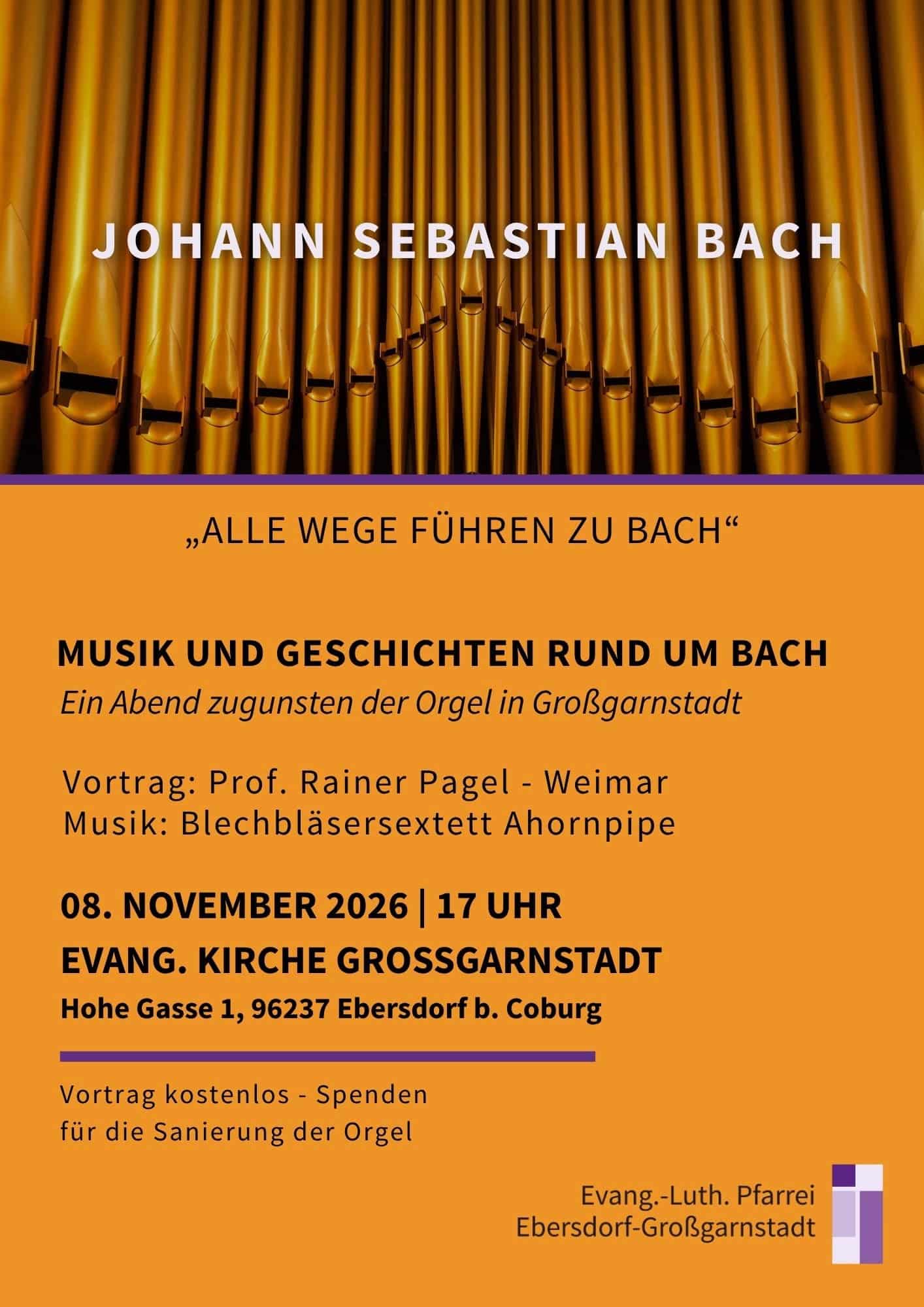 Johann Sebastian Bach in Großgarnstadt